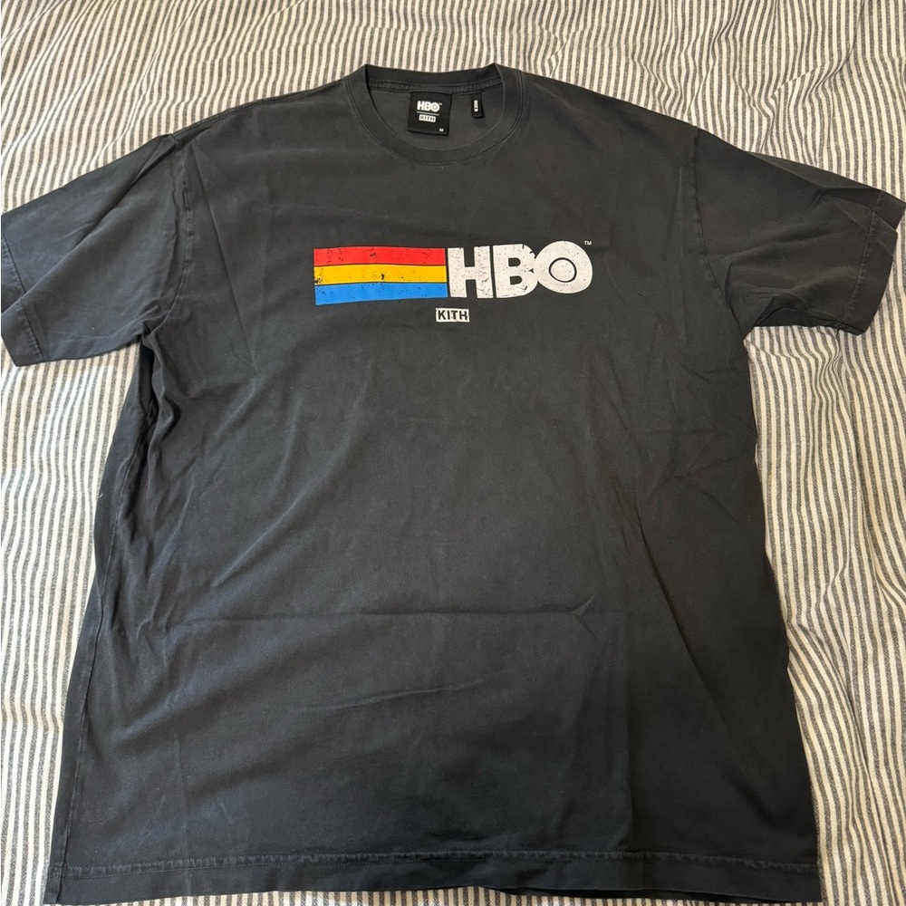 KITH HBO rainbow logo vintage tee